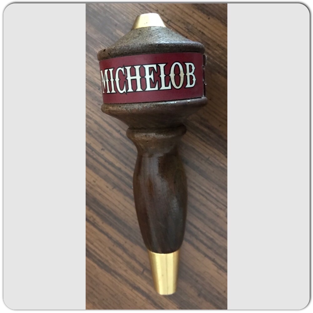 VINTAGE MICHELOB BEER TAP HANDLE